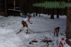Belvederský sprint, 1. skijöringový závod na Železnorudsku