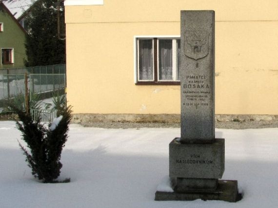 památník Kašpar Bosák