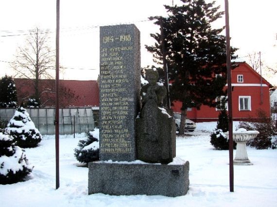 pomník padlých WWI, Podmokly