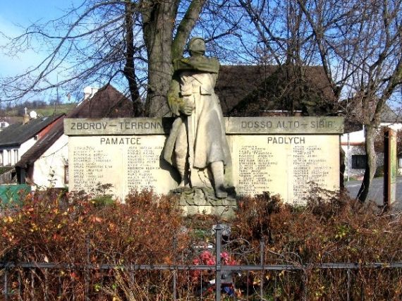 pomník padlých WWI, Strážov na Šumavě