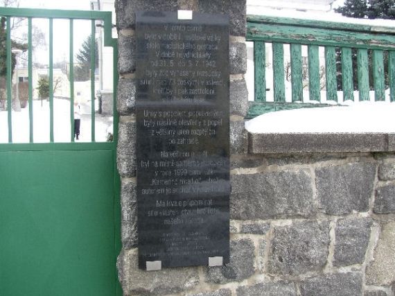 památník obětí WWII, Klatovy
