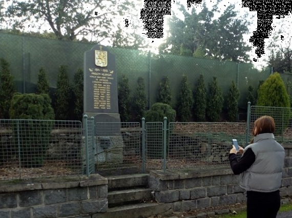 pomník padlých WWI, Zbynice