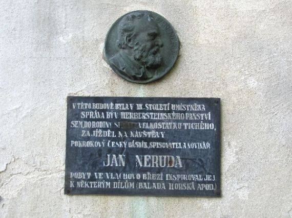 pamětní deska Jan Neruda