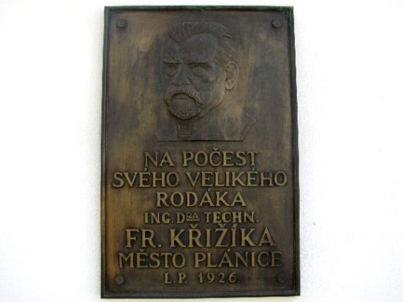 pamětní deska František Křižík