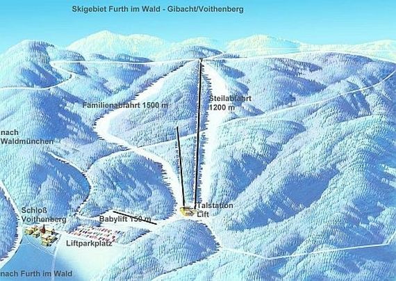 skiareál Fürth im Wald - Gibacht (D)