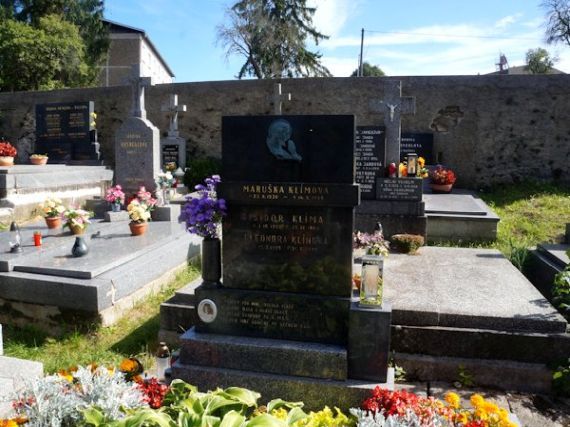 hrob Marušky Klímové