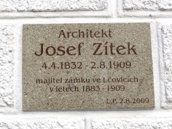 pamětní deska Josef Zítek