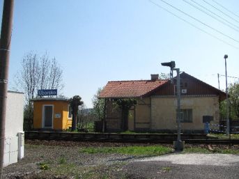 vlaková zastávka Úborsko