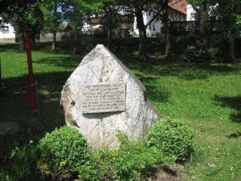 památník první sklárny, Engelshütt (D)