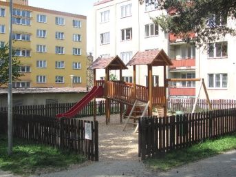 dětské hřiště pod nemocnicí, Klatovy