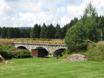 zrušená železniční trať Haidmühle (D)