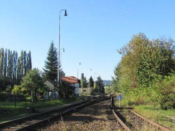 vlaková zatávka Klenčí pod Čerchovem