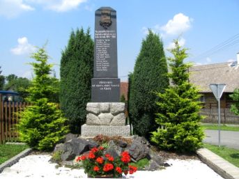 pomník padlých WWI, Kbel