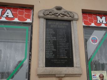 pomník padlých WWI, Mirotice