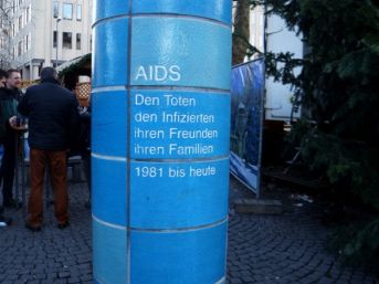 památník obětem AIDS, Mnichov (D)