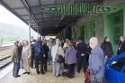 25 let znovuobnovení železničního provozu nádraží Alžbětín
