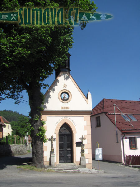 kaple Nezdice na Šumavě