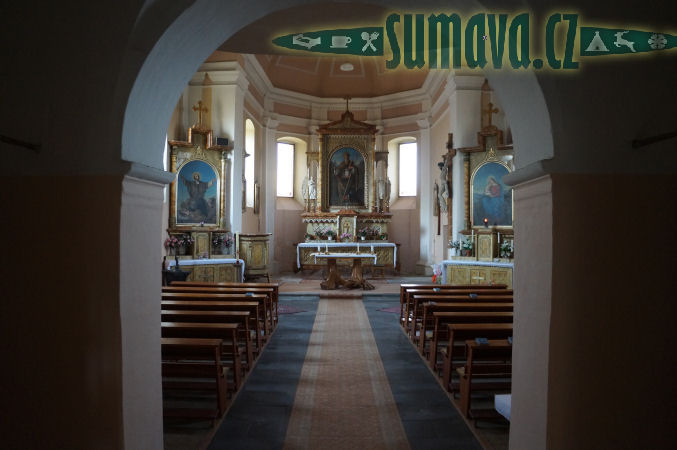 kostel sv. Prokopa, Staré Sedlo, Orlík nad Vltavou