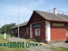 vlaková zastávka Klatovy město